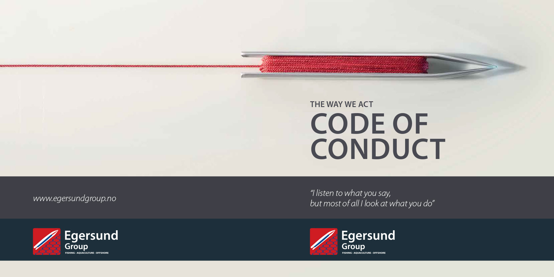 Code of Conduct |  Egersund Group